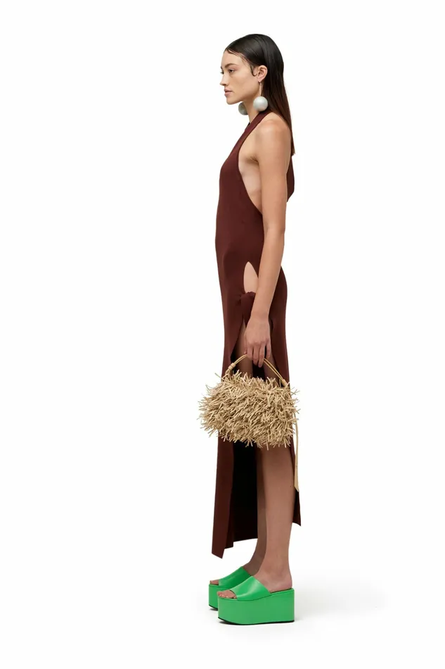 Simon Miller Dresses Women Knits By Junjo Dress Chocolate Simon Miller Dresses Women Knits By Junjo Dress Chocolate