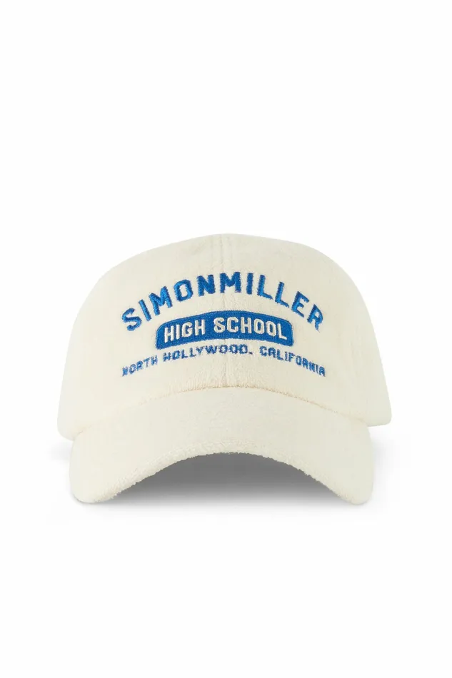Simon Miller Hats Women Terry Ball Cap With Adjustable Strap Custard