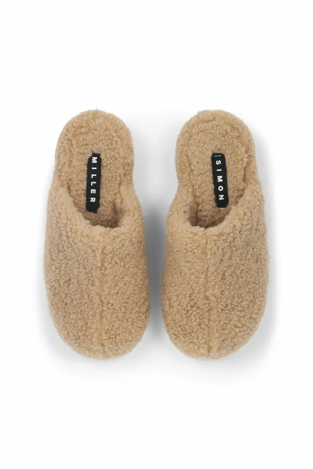 Simon Miller Platforms Women Platform Bubble Clog Caramel Shearling Simon Miller Platforms Women Platform Bubble Clog Caramel Shearling
