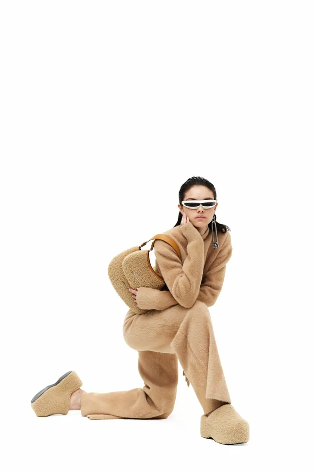 Simon Miller Platforms Women Platform Bubble Clog Caramel Shearling Simon Miller Platforms Women Platform Bubble Clog Caramel Shearling
