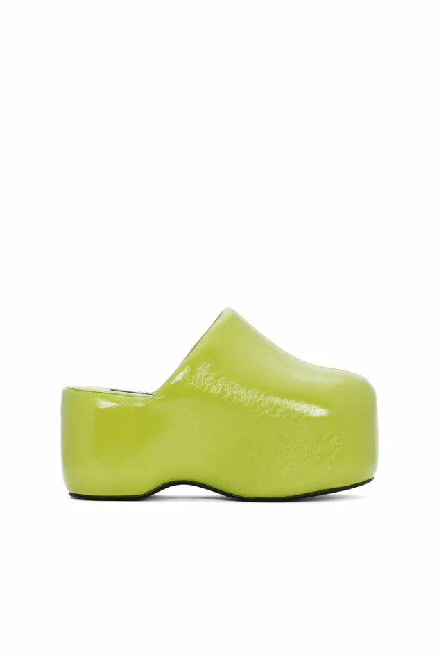 Simon Miller Platforms Women Platform Bubble Clog Kiwi Patent