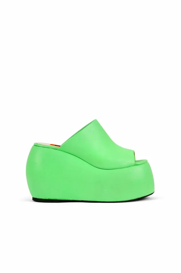 Simon Miller Platforms Women Platform Bubble Wedge Happy Green