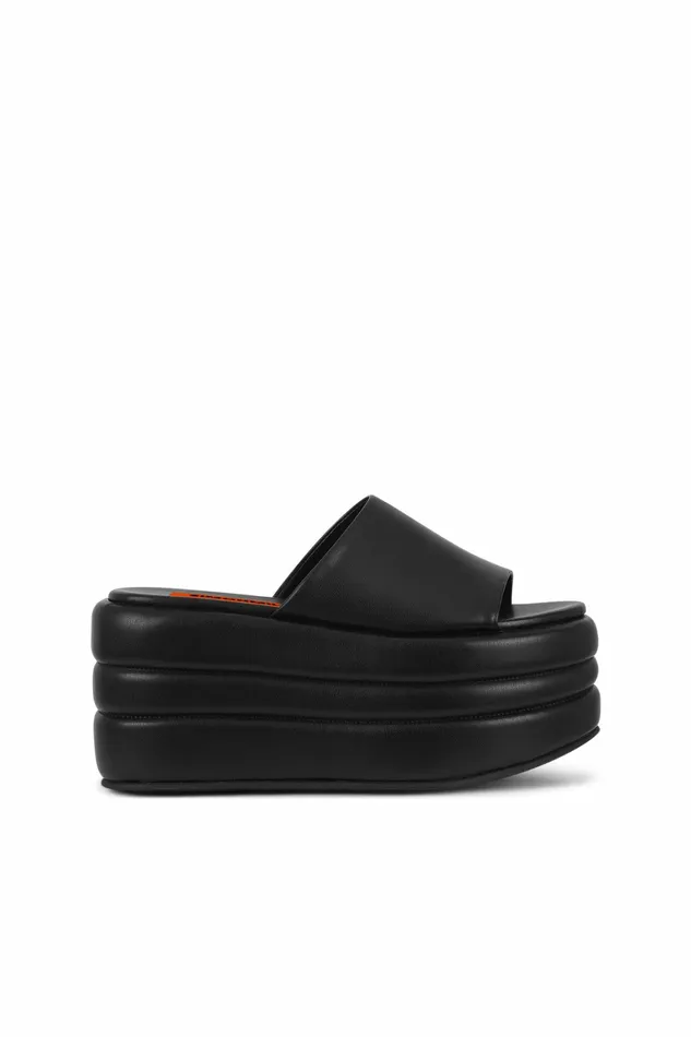 Simon Miller Platforms Women Puffed Blackout Platform Black