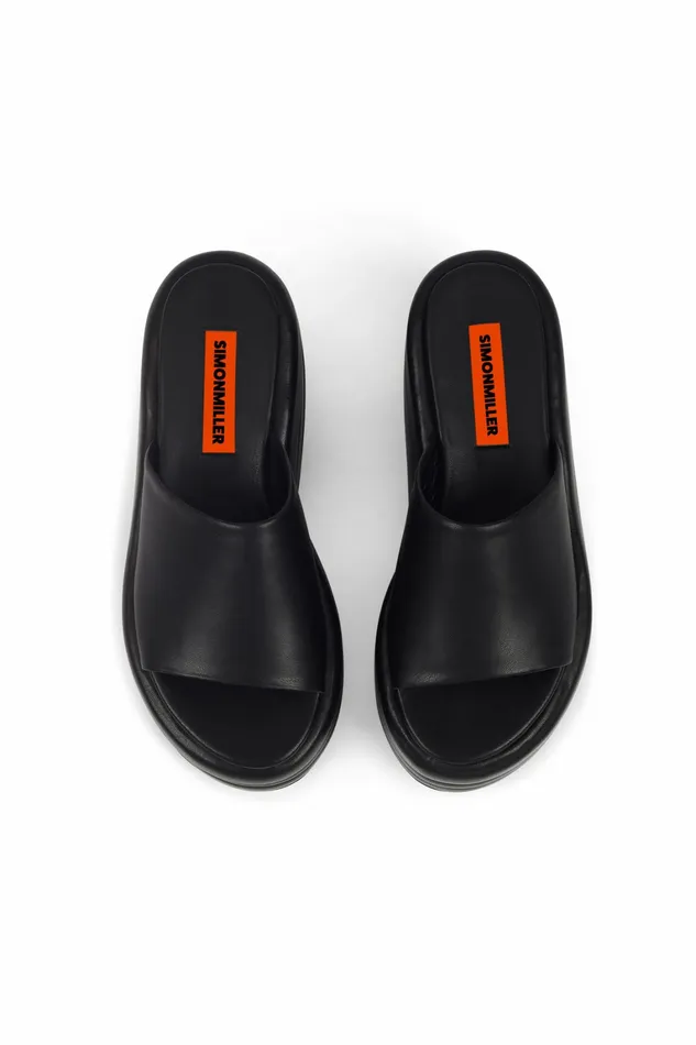 Simon Miller Platforms Women Puffed Blackout Platform Black