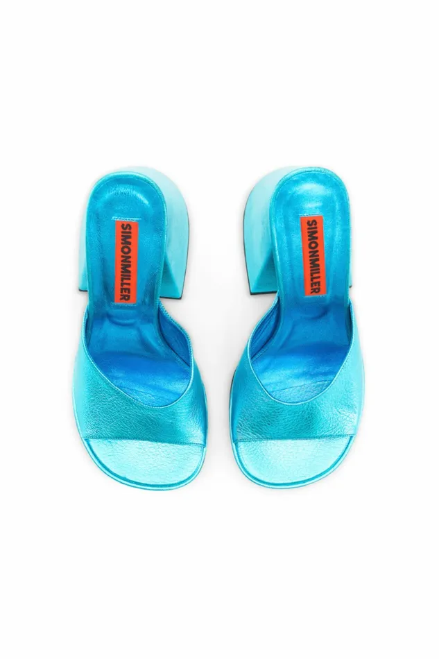 Simon Miller Platforms Women Slice Heel Suburban Blue Simon Miller Platforms Women Slice Heel Suburban Blue