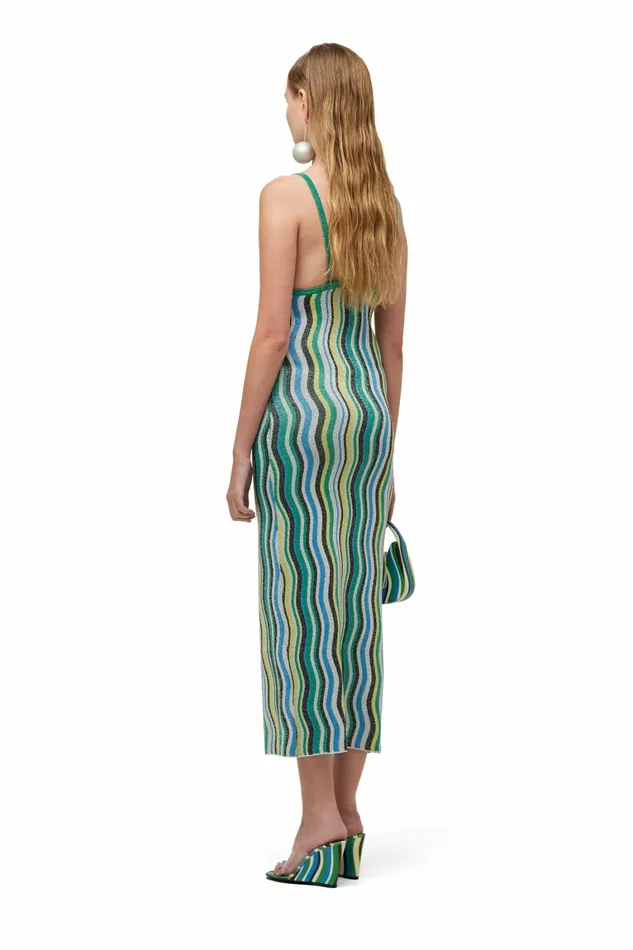 Simon Miller Prints Women Comet Dress Candy Swirl Simon Miller Prints Women Comet Dress Candy Swirl