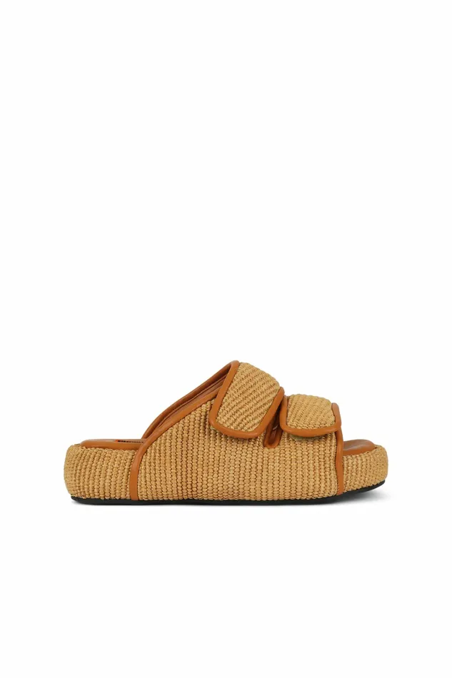Simon Miller Sandals Women Cro Slide Natural Raffia