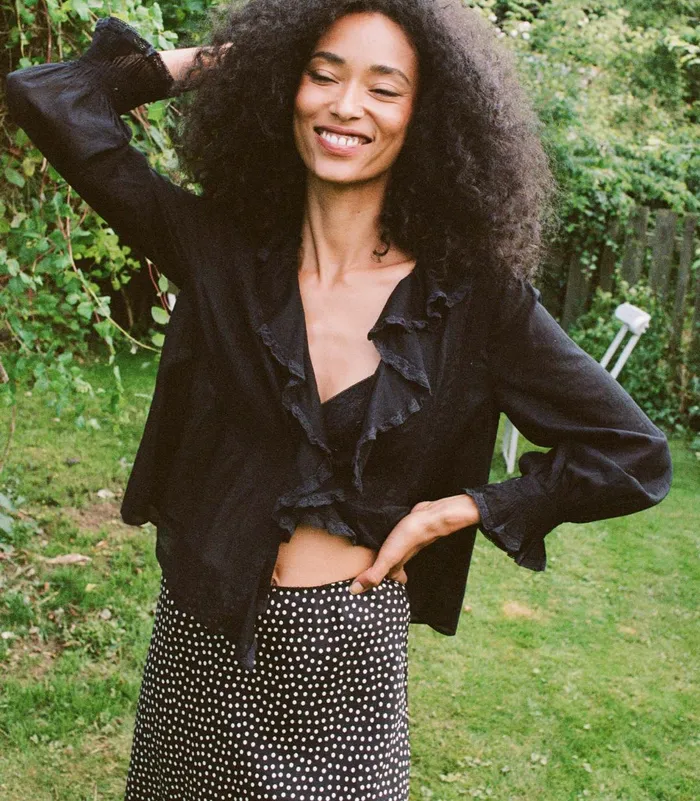 Skirts Women DEN Elowena Skirt Camille Dot Skirts Women DEN Elowena Skirt Camille Dot