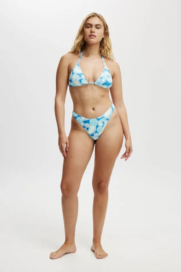 Slider Triangle Bikini Top Kendelle Paisley Blue Women Cotton On Bikinis Slider Triangle Bikini Top Kendelle Paisley Blue Women Cotton On Bikinis