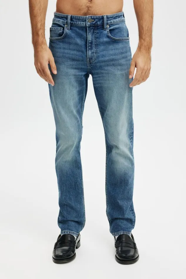 Slim Tapered Jean Starman Blue Men Cotton On Pants Slim Tapered Jean Starman Blue Men Cotton On Pants