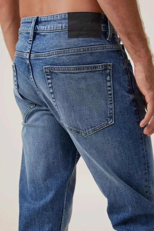 Slim Tapered Jean Starman Blue Men Cotton On Pants Slim Tapered Jean Starman Blue Men Cotton On Pants