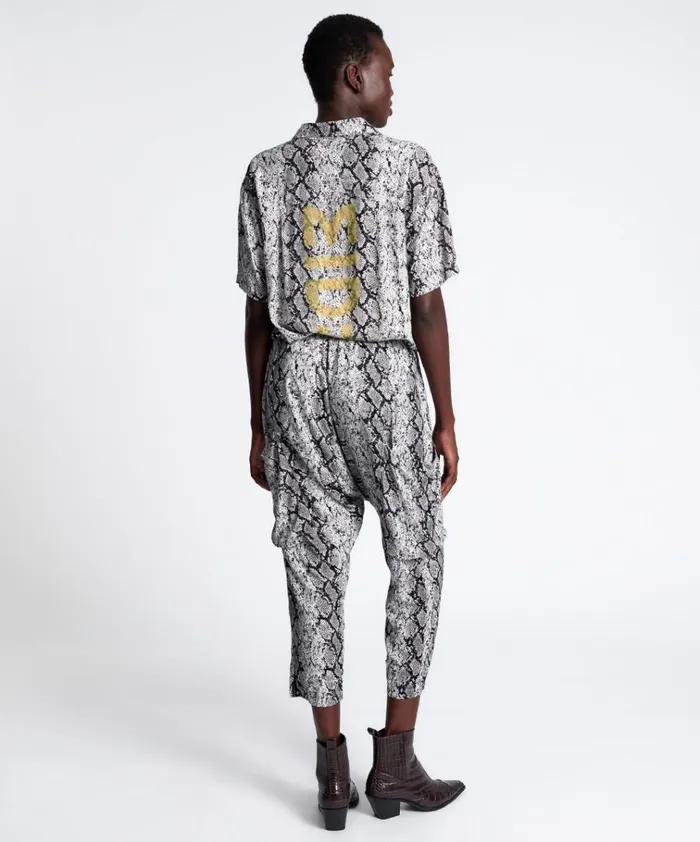 SNAKE PIT HAREM PANTS Women One Teaspoon Bottoms SNAKE PIT HAREM PANTS Women One Teaspoon Bottoms
