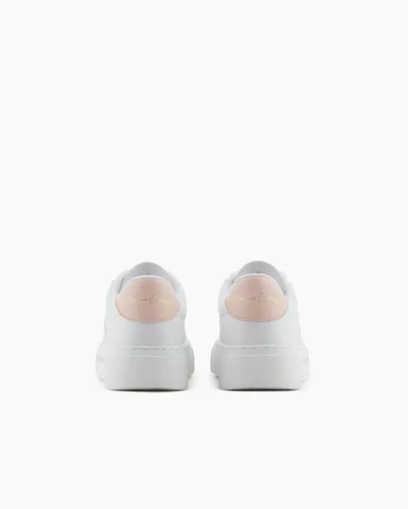 Sneakers With Contrasting Detail On The Back Pink Women Armani Sneakers Sneakers With Contrasting Detail On The Back Pink Women Armani Sneakers