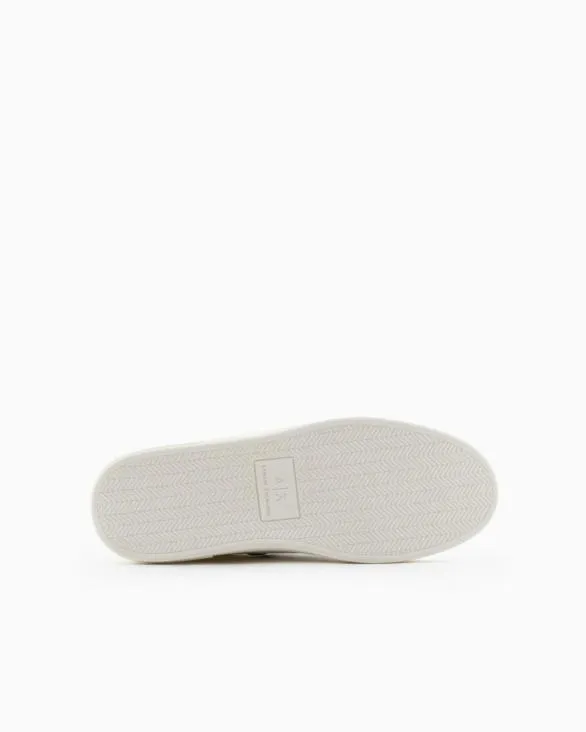 Sneakers With Contrasting Side Band White Men Armani Sneakers Sneakers With Contrasting Side Band White Men Armani Sneakers