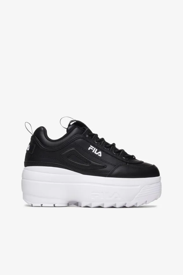 Sneakers Women Fila Disruptor 2 Wedge 013 Black White White