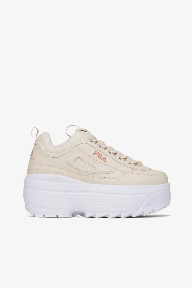 Sneakers Women Fila Disruptor 2 Wedge 920 Whitecap Graycorkwhitecap Gray