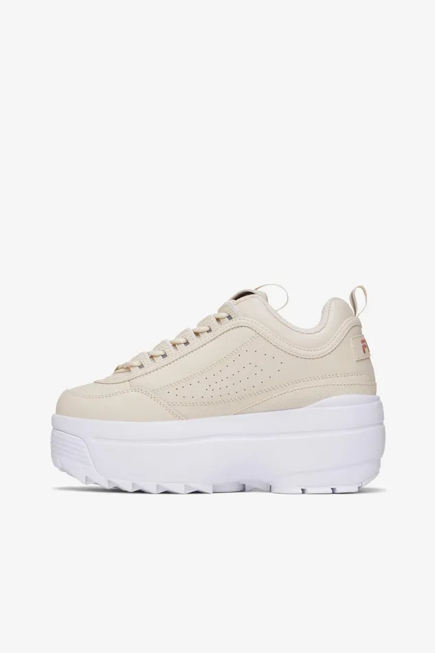 Sneakers Women Fila Disruptor 2 Wedge 920 Whitecap Graycorkwhitecap Gray
