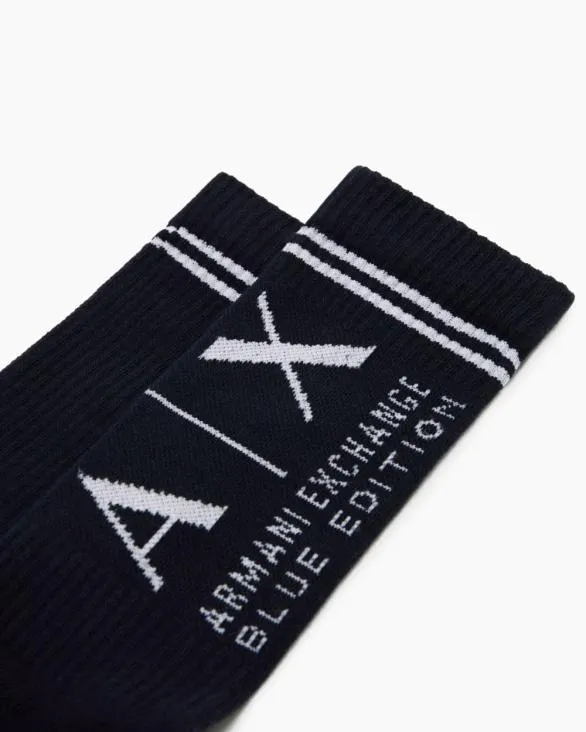 Socks Navyblue Women Armani Intimates And Loungewear Socks Navyblue Women Armani Intimates And Loungewear