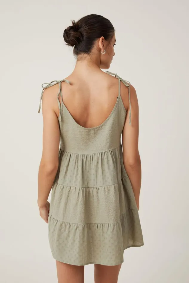 Solstice Mini Dress Desert Sage Women Cotton On Dresses