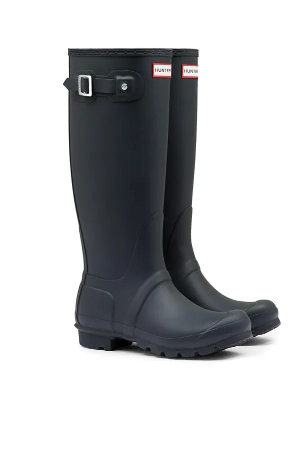 Sosandar Boots Women Hunter Original Navy Tall Wellington Boots Navy