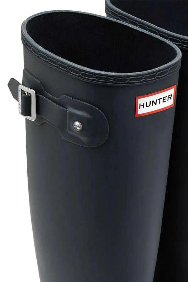 Sosandar Boots Women Hunter Original Navy Tall Wellington Boots Navy