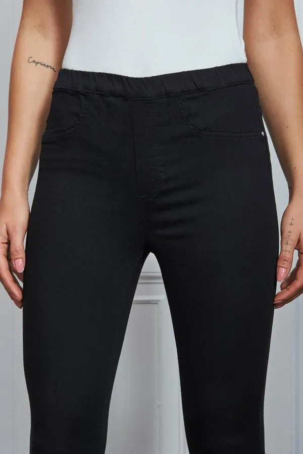 Sosandar Jeans and Jeggings Women Black Perfect Jeggings Black