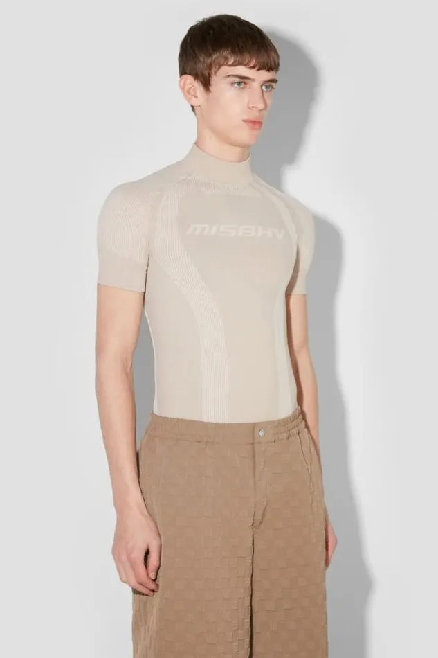 Sport TShirt Beige Men MISBHV Tops
