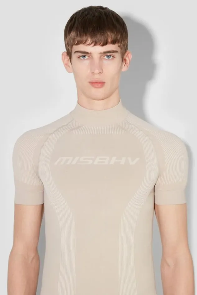 Sport TShirt Beige Men MISBHV Tops