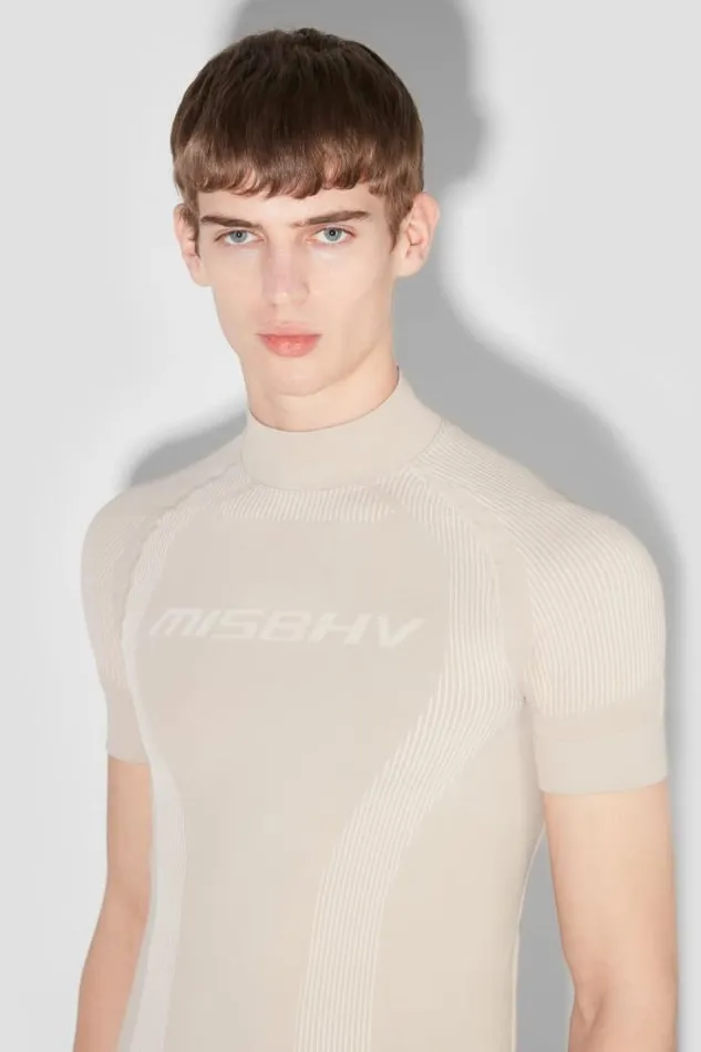 Sport TShirt Beige Men MISBHV Tops