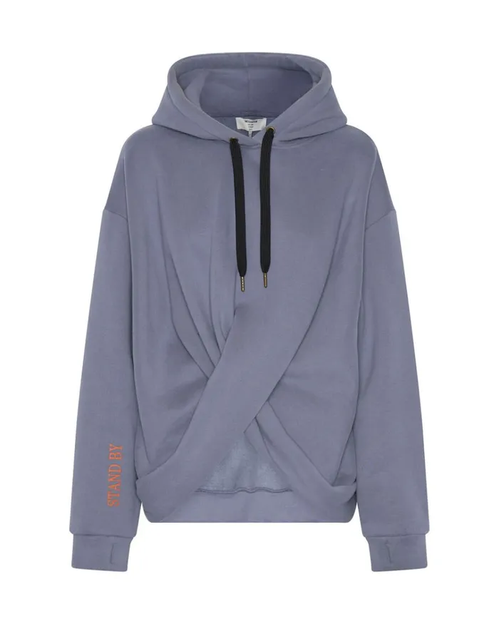 STAND BY TWISTED HOODY Women One Teaspoon Hoodies And Sweats STAND BY TWISTED HOODY Women One Teaspoon Hoodies And Sweats