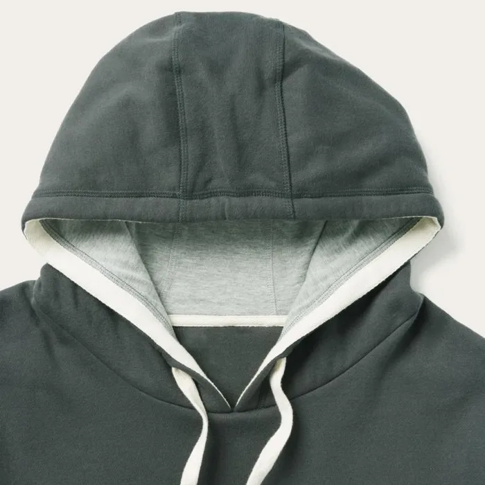 Stetson Hoodie Star Left Chest Blue Men Stetson Sweaters and Hoodies
