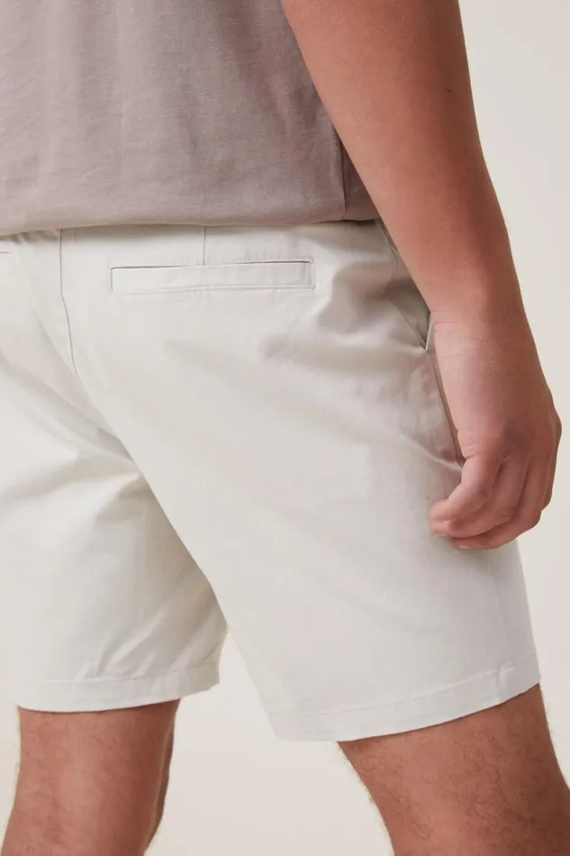 Straight Chino Short Washed Stone Men Cotton On Shorts Straight Chino Short Washed Stone Men Cotton On Shorts