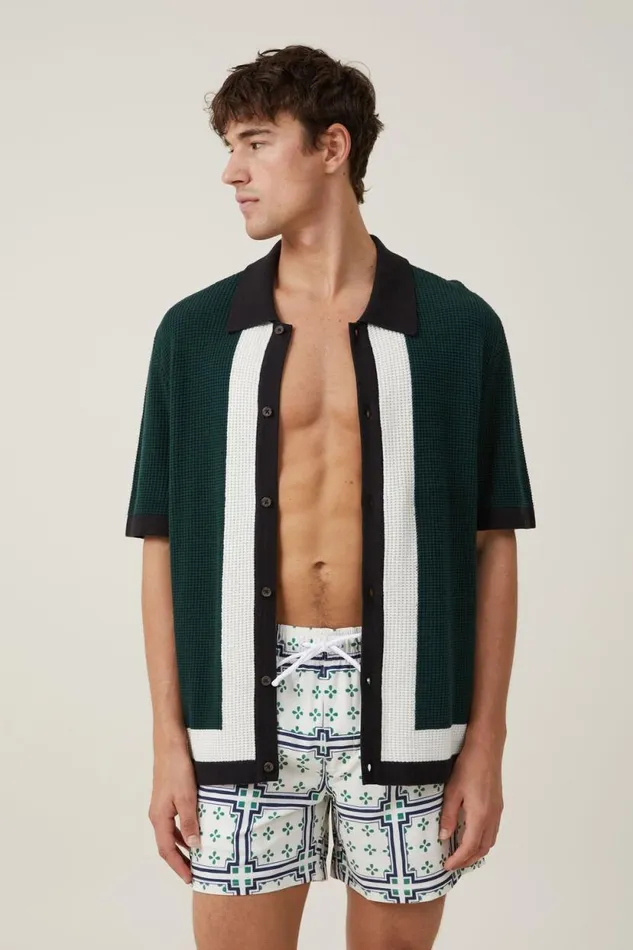 Stretch Swim Short Atlas White Tile Men Cotton On Shorts Stretch Swim Short Atlas White Tile Men Cotton On Shorts