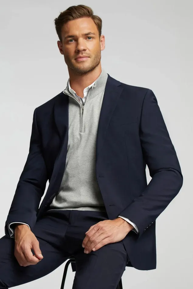 Suits Men Ted Baker PANAMA SLIM JS Navy