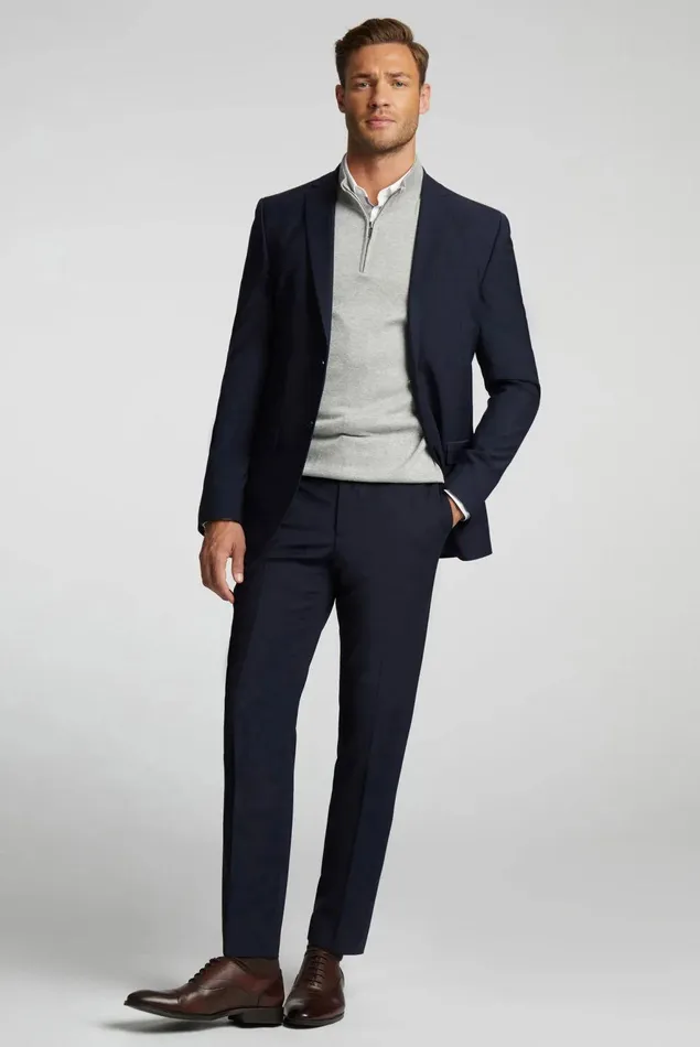 Suits Men Ted Baker PANAMA SLIM JS Navy