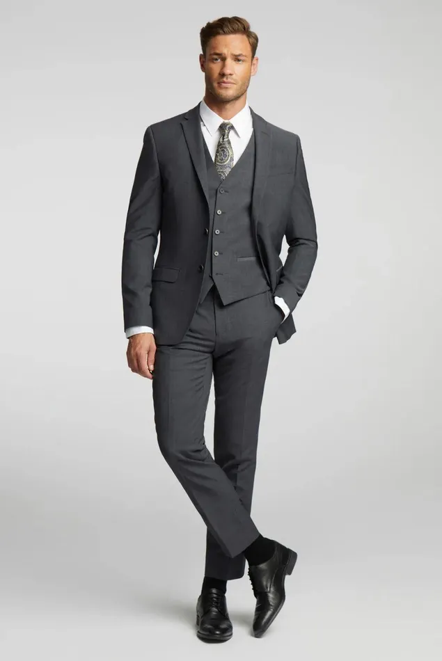 Suits Men Ted Baker PANAMA SLIM WC Charcoal