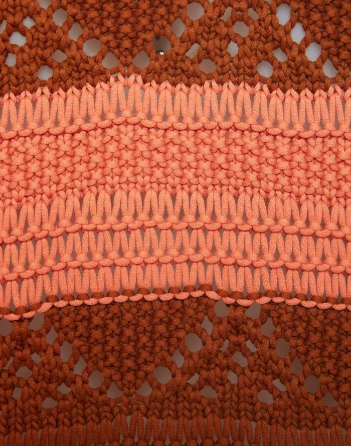 Summer Bolero Solid Pink Women La Double J Knitwear Summer Bolero Solid Pink Women La Double J Knitwear