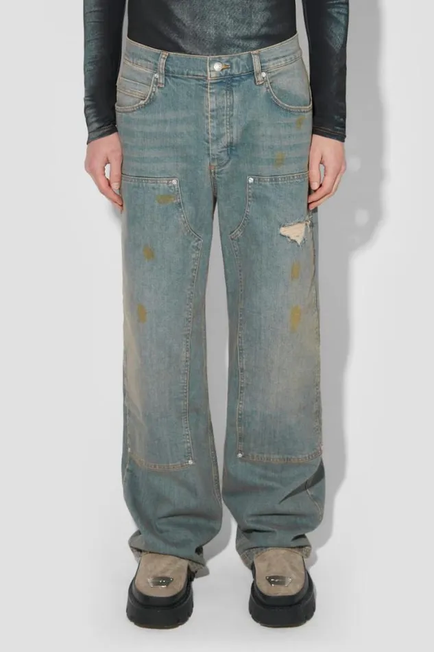 Sunrise Wash Carpenter Denim Trousers Blue Men MISBHV Trousers