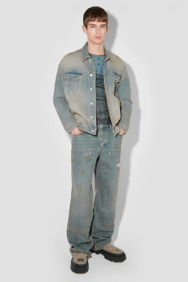 Sunrise Wash Carpenter Denim Trousers Blue Men MISBHV Trousers