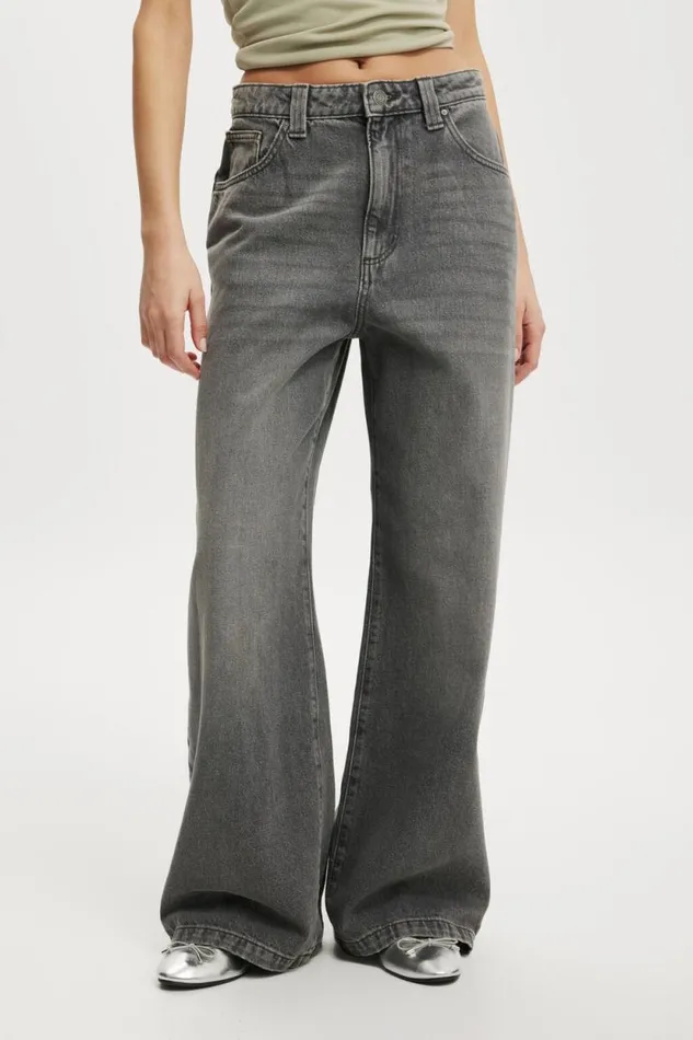 Super Baggy Jean Shadow Grey Women Cotton On Pants Super Baggy Jean Shadow Grey Women Cotton On Pants