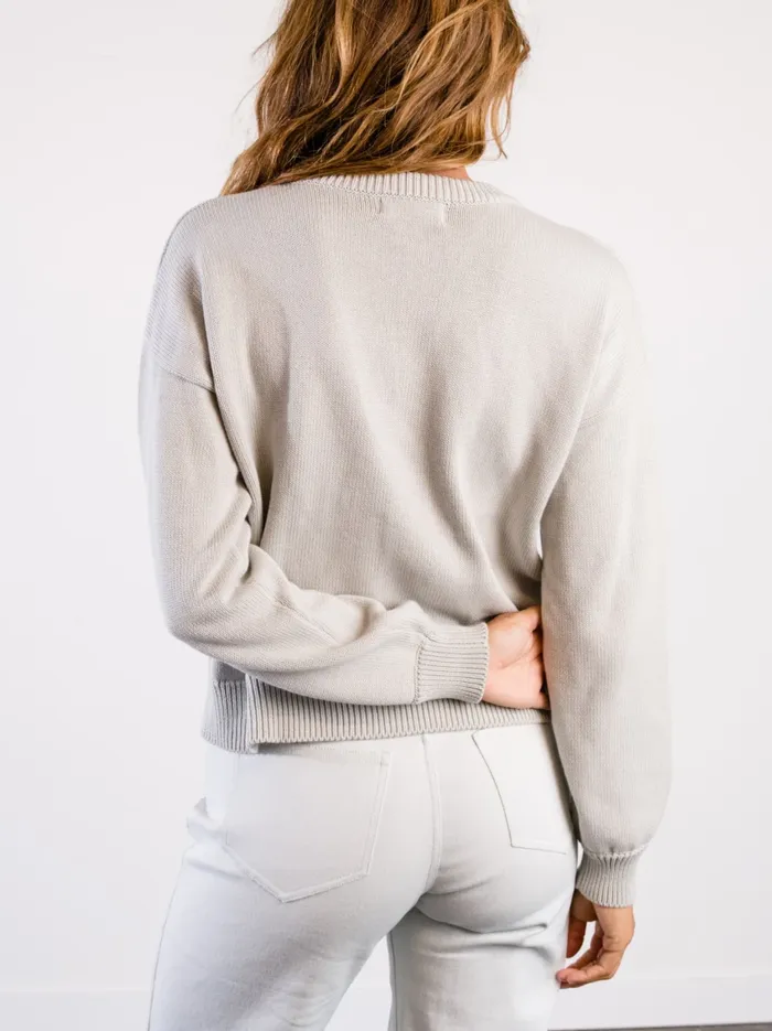 Sweaters Able Women Willow Classic Cardigan Chalk