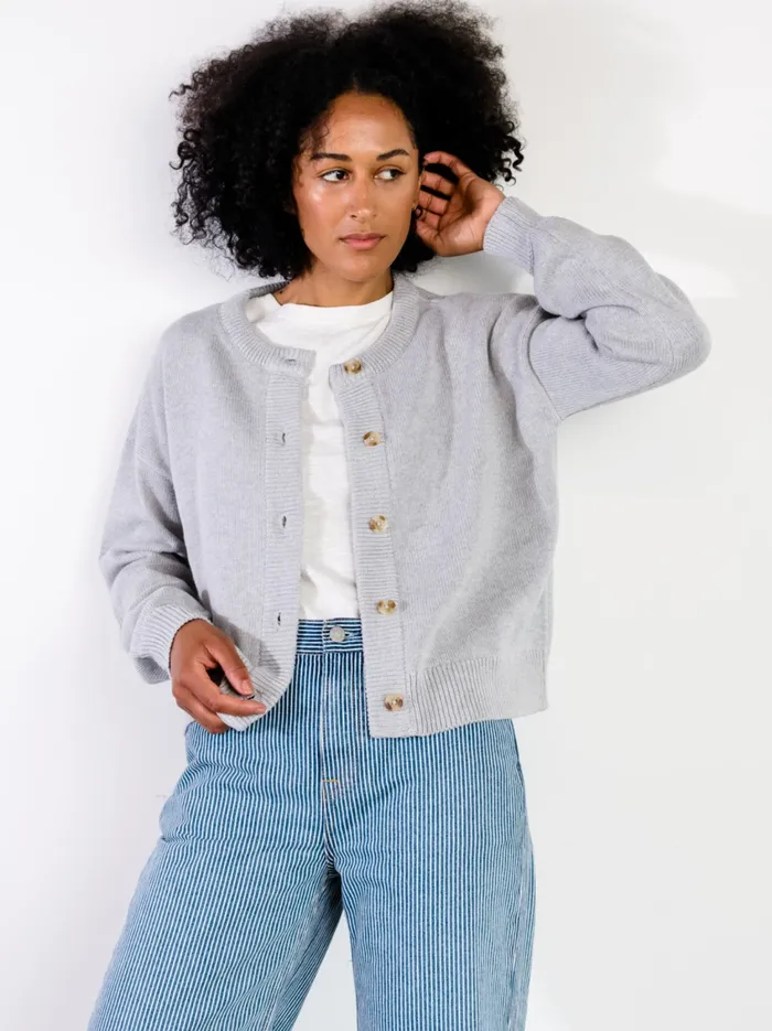 Sweaters Able Women Willow Classic Cardigan Chalk