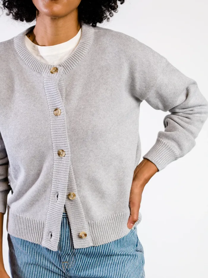 Sweaters Able Women Willow Classic Cardigan Chalk