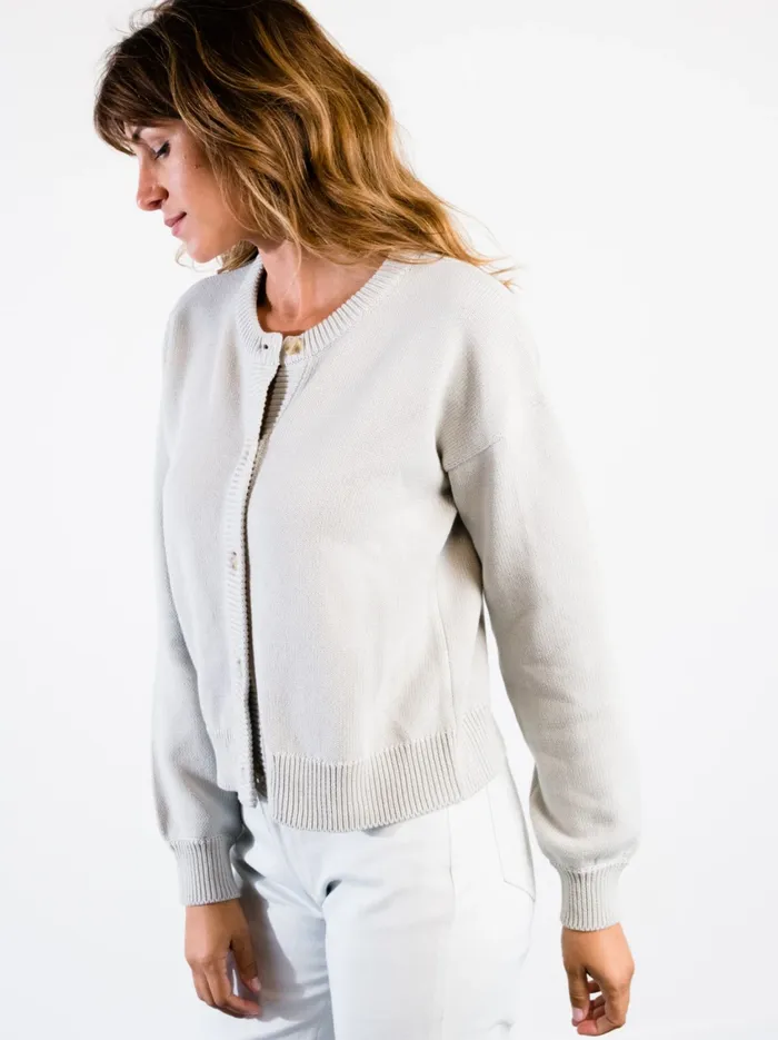 Sweaters Able Women Willow Classic Cardigan Chalk