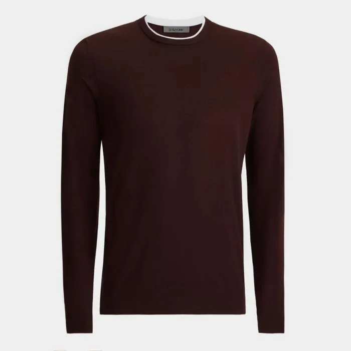 Sweaters Men GFORE MERINO WOOL BLEND CREWNECK SWEATER Port