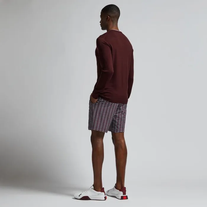 Sweaters Men GFORE MERINO WOOL BLEND CREWNECK SWEATER Port Sweaters Men GFORE MERINO WOOL BLEND CREWNECK SWEATER Port