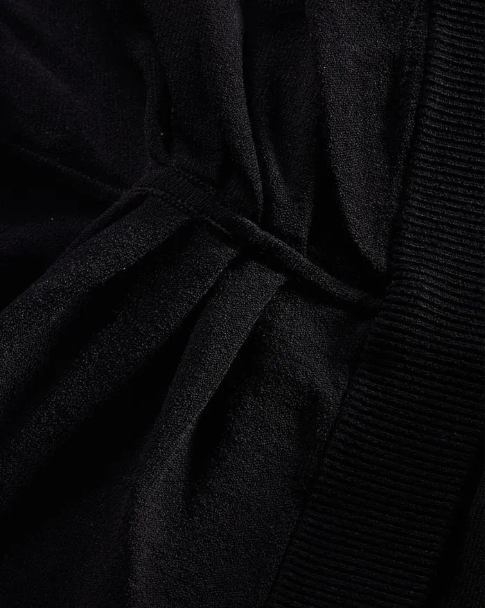 Sweaters Shop Veronica Beard Tabisa Wrap Pullover Black