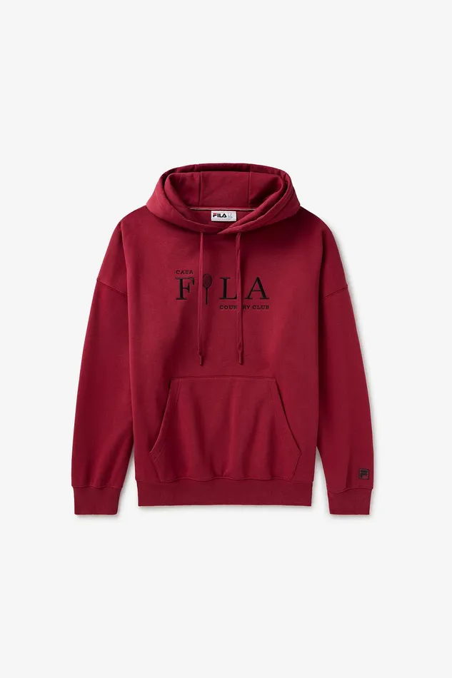 Sweatshirts and Hoodies Women Fila Casa Fila Country Club Hoodie 600 Tibetan Red Sweatshirts and Hoodies Women Fila Casa Fila Country Club Hoodie 600 Tibetan Red