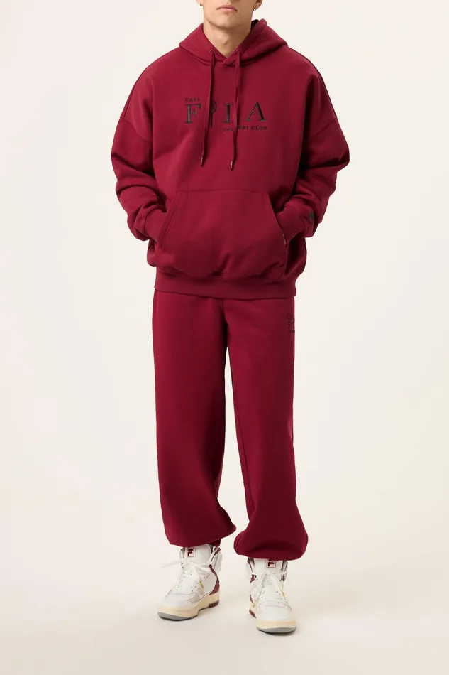 Sweatshirts and Hoodies Women Fila Casa Fila Country Club Hoodie 600 Tibetan Red Sweatshirts and Hoodies Women Fila Casa Fila Country Club Hoodie 600 Tibetan Red