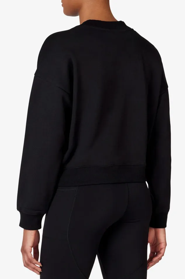 Sweatshirts and Hoodies Women Fila Elevated Essentials Crew